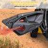 imageSAUTVS One Pair Door Speaker Pods for CanAm Maverick R  Waterproof Dustproof Front Panels Enclosures Holder for Can Am Maverick R MAX X RS 2024 Models Accessories