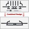 imageSAUTVS Rear Bumper with LED Accent Light for CanAm Defender Heavy Duty Combined Rear Brush Guard with Light for Can Am Defender HD5 HD8 HD10 Max 20162025 Accessories