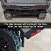 imageSAUTVS Rear Bumper with LED Accent Light for CanAm Defender Heavy Duty Combined Rear Brush Guard with Light for Can Am Defender HD5 HD8 HD10 Max 20162025 Accessories