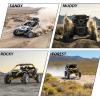 imageSAUTVS Rear PreRunner Bumper for CanAm Maverick R Combined Black Rear Brush Guard Protector Heavy Duty Rear Bumper for Can Am Maverick R MAX X RS 2024 Models Accessories Replace 715007172