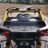 imageSAUTVS Rear Windshield for CanAm Maverick R 2024 2025 Back Full Windscreen Clear Lightly Durable PC Window for Can Am Maverick R MAX X RS 2024 2025 All Models Accessories