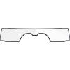 imageSAUTVS Rear Windshield for CanAm Maverick R 2024 2025 Back Full Windscreen Clear Lightly Durable PC Window for Can Am Maverick R MAX X RS 2024 2025 All Models Accessories
