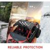 imageSAUTVS Sport Hard Roof Top for CanAm X3 20172025 2 Pieces Combination Hard Roof Top Sun Visor for Can Am Maverick X3 20172025 Models Accessories Replace 715002902