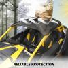 imageSAUTVS Sport Roof Hard Top for CanAm Maverick R Dustproof Heavy Duty Poly 2Piece Combination Hard Roof Top Sun Visor for Can Am Maverick R X RS 2024 Accessories Replace 705015973 705015974