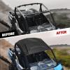imageSAUTVS Sport Roof Top for CanAm Commander Trail Dustproof Hard Coat Poly 2piece Combination Roof for Can Am Maverick Trail Sport 20182025Commander 20212025 AccessoriesReplace 715006218