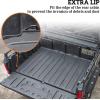 imageSAUTVS TPE Cargo Bed Mat Liner ampamp Cargo Bed Rails Kit for Can Am Defender HD5  HD8  HD10  MAX