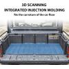 imageSAUTVS TPE Cargo Bed Mat Liner ampamp Cargo Bed Rails Kit for Can Am Defender HD5  HD8  HD10  MAX