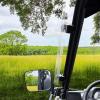 imageSAUTVS UTV Side Wind Deflectors for CanAm Maverick Defender Air Deflectors Windshield Deflector Kit for Polaris Ranger XP 1000 900 570 General 1000 CanAm Defender Maverick Trail Accessories 2PCS