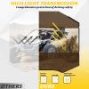 imageSAUTVS Vented Front Full Windshield for CanAm Maverick R Hard Coated Poly Vented Front Full Windshield Windscreen Window for Can Am Maverick R MAX X RS 2024 Models Accessories