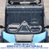 imageSAUTVS Vented Full Front Windshield for CanAm Commander Clear Dustproof Durable Hard Coat Poly Vented Front Full Windshield for Can Am Commander ampamp MAX 20212025 Accessories