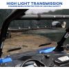 imageSAUTVS Vented Full Front Windshield for CanAm Commander Clear Dustproof Durable Hard Coat Poly Vented Front Full Windshield for Can Am Commander ampamp MAX 20212025 Accessories