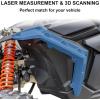 imageSAUTVS Wider Extended Fender Flares Kit for CanAm X3 XXL Front Mud Flaps Mud Guards Extension for Can Am Maverick X3 MAX All Models Accessories 20172025 2PCS