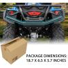 imageSAUTVS XT Rear Bumper Guard for Can Am Outlander 450 500 570 1523 Combined Rear Bumper Bar Protector Rear Brush Guard for CanAm Outlander 450 500 570 L Max 20152023 Accessories Replace715001911