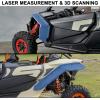 imageSAUTVS XXL Wider Fender Flares Upgraded Ultra Wide Mud Guards Extended Front ampamp Rear Compatible With Can Am Maverick X3  MAX 20172025 Accessories Replace OEM 715002973