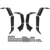 imageSAUTVS XXL Wider Fender Flares for CanAm Commander Front Rear Extended Mud Flaps Mud Guards Extension for Can Am Commander 700 1000R MAX 20212025 Accessories Replace 715006814