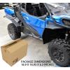 imageSAUTVS XXL Wider Fender Flares for CanAm Commander Front Rear Extended Mud Flaps Mud Guards Extension for Can Am Commander 700 1000R MAX 20212025 Accessories Replace 715006814