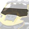 imageSAUTVS Dark Tinted Front Half Windshield for CanAm Maverick R Tinted Dustproof Durable Front half Windscreen for Can Am Maverick R MAX X RS 2024 Models Accessories