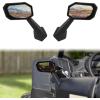 imageSAUTVS Folding Front Door Rear View Side Mirrors for Maverick X3 Adjustable Premium HighDefinition Side Mirrors for CanAm Maverick X3  MAX 20172025 Accessories 2PCS Replace 715004236