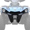 imageSAUTVS Front Fascia for CanAm Outlander 450 570 Black Combination Front Facia Kit Front Brush Guard Bumper for CanAm Outlander 450 500 570 L MAX 20152024 Accessories Replace 705009334