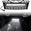 imageSAUTVS Front Mesh Grille with LED Light for CanAm Defender Front Bumper Mesh Grill with Adjustable LED Light Bar for CanAm Defender MAX HD5 HD7 HD8 HD9 HD10 20202025 Accessories