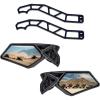 imageSAUTVS Metal Door Handles ampamp Side View Mirrors Kit for CanAm Maverick X3 All Models