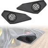 imageSAUTVS One Pair Door Speaker Pods for CanAm Maverick R  Waterproof Dustproof Front Panels Enclosures Holder for Can Am Maverick R MAX X RS 2024 Models Accessories