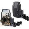 imageSAUTVS UTV Wider ProFit Side Mirrors 47quotL x 84quotH Unobstructed View with Upgraded Extension Clamp for Polaris Ranger XP 1000 900 570 General 1000 CanAm Defender Accessories