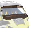 imageSAUTVS Vented Front Full Windshield for CanAm Maverick R Hard Coated Poly Vented Front Full Windshield Windscreen Window for Can Am Maverick R MAX X RS 2024 Models Accessories