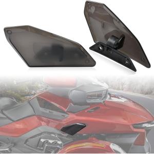 imageSAUTVS Adjustable Side Air Deflectors Lower for Can Am Spyder RT 2025 Side Wind Deflectors Lower Windshields Wings for CanAm Spyder RT 20202025 Accessories 2PCS Replace 219401088