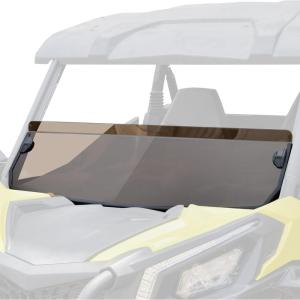 imageSAUTVS Dark Tinted Front Half Windshield for CanAm Trail Sprot Commander Tinted Dustproof Durable Front half Windscreen for Can Am Trail Sport 20182025  Commander 20212025 Accessories