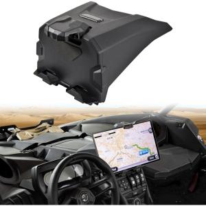 imageSAUTVS Electronic Device Tablet Phone Holder for CanAm Maverick X3 20172025 Accessories X3 Electronic Device Mounts with Storage Box Organizer Tray Replace 715002874