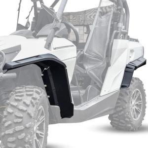 imageSAUTVS Extended Fender Flares Mud Flaps Wider XXL Mud Guards Extension for CanAm Commander ampamp Commander Max 800 1000 20112020 Accessories 8PCS Replace 715002451 715001013