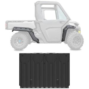 imageSAUTVS Fender Flares ampamp Rear Cargo Bed Mat Kit for CanAm Defender HD5  HD8  HD10  MAX