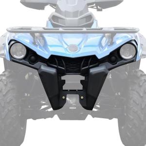 imageSAUTVS Front Fascia for CanAm Outlander 450 570 Black Combination Front Facia Kit Front Brush Guard Bumper for CanAm Outlander 450 500 570 L MAX 20152024 Accessories Replace 705009334