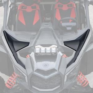 imageSAUTVS Front Fenders Kit for CanAm Maverick X3 MAX 20172025 All Models  Black Accessories 2PCS 705012456 705012457