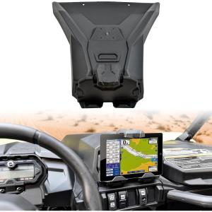 imageSAUTVS Portable Electronic Device Mount Adjustable Tablet Phone Holder for Can Am Maverick Sport Trail Commander Replace 715005212