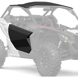 imageSAUTVS Sport Hard Roof Top 2 Pieces Combination Hard Roof Top Sun Visor ampamp Heavy Duty Aluminum Full Doors Front Full Metal Doors Panels for 20172024 CanAm Maverick X3 ampamp MAX All Models Accessories
