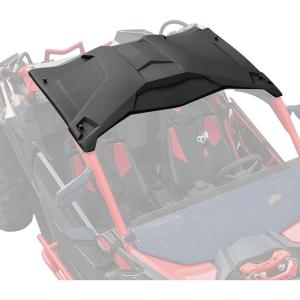 imageSAUTVS Sport Hard Roof Top for CanAm X3 20172025 2 Pieces Combination Hard Roof Top Sun Visor for Can Am Maverick X3 20172025 Models Accessories Replace 715002902