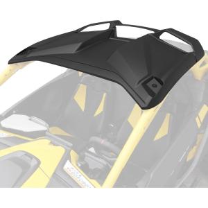 imageSAUTVS Sport Roof Hard Top for CanAm Maverick R Dustproof Heavy Duty Poly 2Piece Combination Hard Roof Top Sun Visor for Can Am Maverick R X RS 2024 Accessories Replace 705015973 705015974