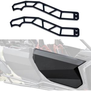 imageSAUTVS UTV Custom Metals Door Handle ampamp Heavy Duty Front Full Metal Doors Panels for 20172024 CanAm Maverick X3 ampamp MAX All Models Accessories