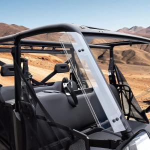 imageSAUTVS UTV Side Wind Deflectors for CanAm Maverick Defender Air Deflectors Windshield Deflector Kit for Polaris Ranger XP 1000 900 570 General 1000 CanAm Defender Maverick Trail Accessories 2PCS