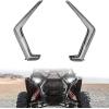 imageFront LED Signature Accent Fang Lights ampamp Mesh Grill with Led Light Bar Kit for Polaris RZR XP 1000  XP 4 1000  Turbo 20192021 Accessories