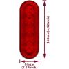 imageSAUTVS 1PCS UTV Red LED Tail Light for Can Am Defender Red Taillight Assembly for CanAm DefenderMAX HD5 HD7 HD8 HD9 HD10 20162025 Accessories 1PCS Replace 710004257