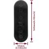 imageSAUTVS 1PCS UTV Smoked Black LED Tail Light for Can Am Defender Black Taillight Assembly for CanAm DefenderDefender MAX HD5 HD7 HD8 HD9 HD10 20162025 Accessories 1PCS Replace 710004257
