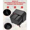 imageSAUTVS 205L Under Seat Storage Box Compatible with Polaris Ranger XD 1500 20242025 Accessories Combined Front Rear Under Passenger Seat Storage Bin for Polaris Ranger XD 1500Crew 2024