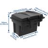 imageSAUTVS 21L UTV Cargo Box for Polaris Ranger 1000 900 570 500 Removable Rear Bed Storage Box for Polaris XP 1000 900 570 500 General 1000 20132025 Accessories
