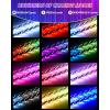imageSAUTVS 2PCS 3FT LED Whip Lights with Spring Base RGB Spiral Chasing Light for UTV ATV Boat Polaris RZR CanAm X3 SXS Offroad Truck Accessories Music Sync IP67 Waterproof