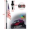 imageSAUTVS 2PCS 4FT LED Whip Lights with Spring Base RGB Spiral Chasing Light for UTV ATV Boat Polaris RZR CanAm X3 SXS Offroad Truck Accessories Music Sync IP67 Waterproof