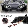 imageSAUTVS 2PCS LED Headlights Assembly for Polaris Sportsman LED Head Lights Front Lamps with HighLow Beams DRL Turn Signal Light for Polaris Sportsman XP 1000 SP 850 570 450 20172025 Accessories
