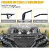 imageSAUTVS 4quot Front Rack Extender for Polaris Sportsman 850 XP 1000 20172025 Accessories Front Cargo Storage Luggage Rack Extender Replace 2882022